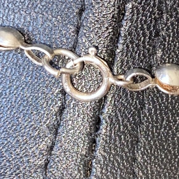 Fresh water pearls and sterling silver necklace - Picture 5 of 5